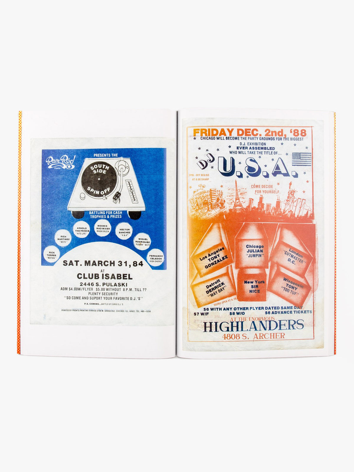 Beyond Heaven : Chicago House Party Flyers, volume II, 1981 - 1992