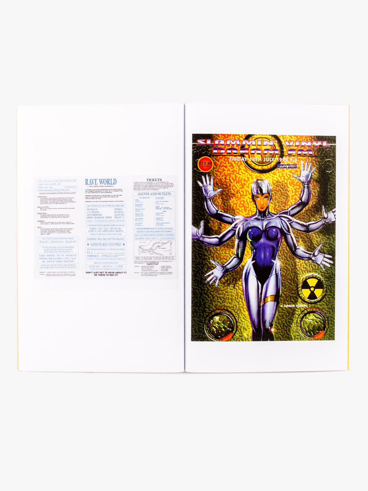 U.K. Rave Flyers 1991 - 1996