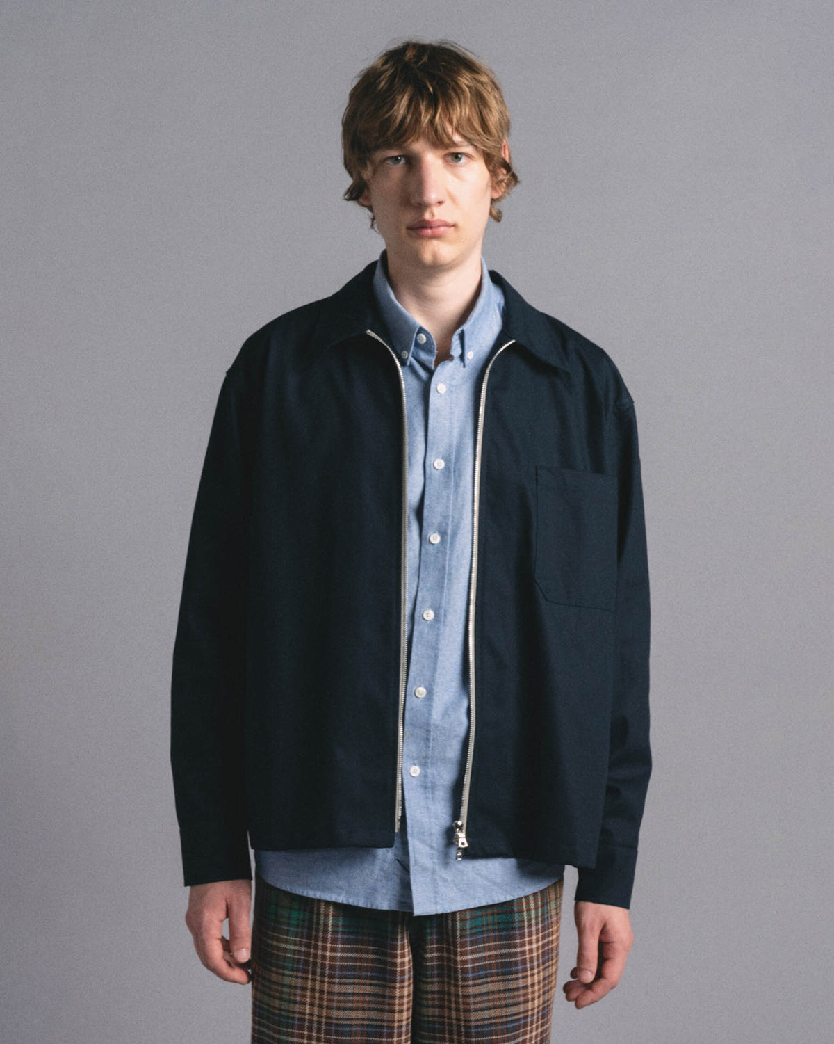 Another World Shirt - Twill Fix - Navy