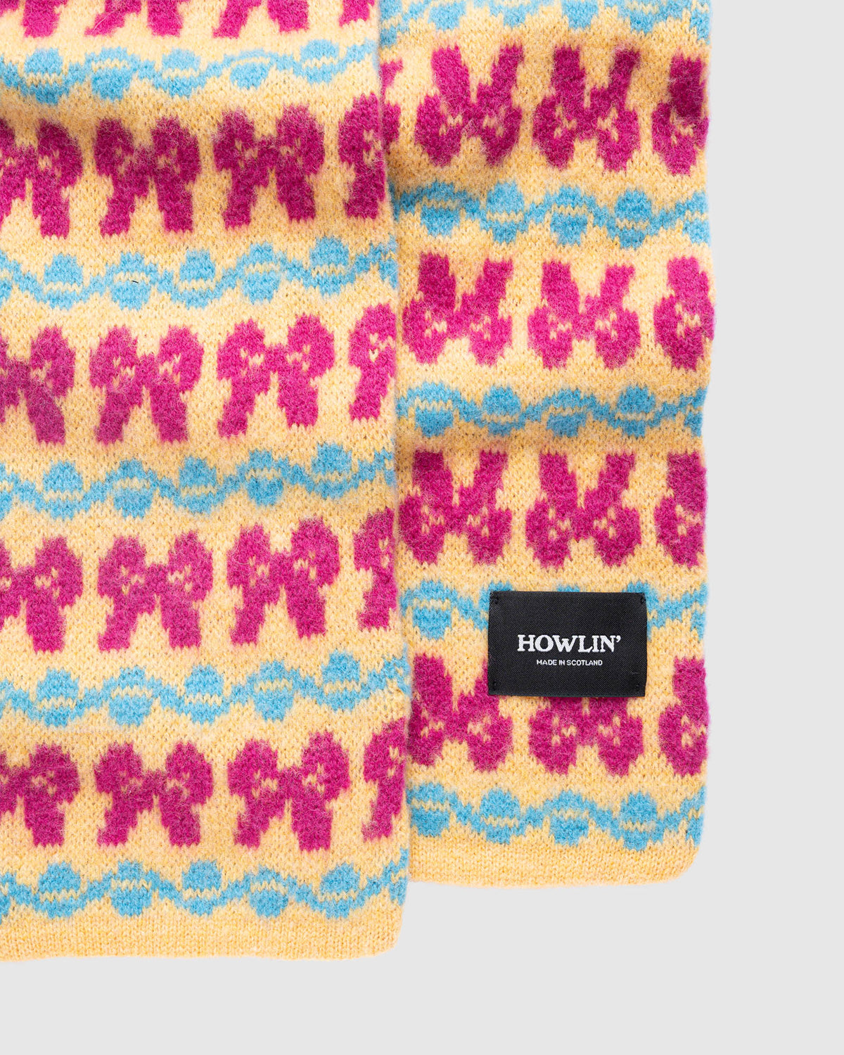 Cosmic Bows Scarf - Sunny Up