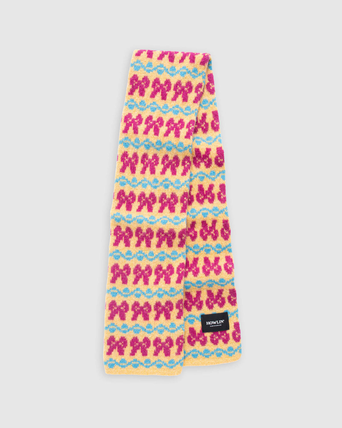 Cosmic Bows Scarf - Sunny Up