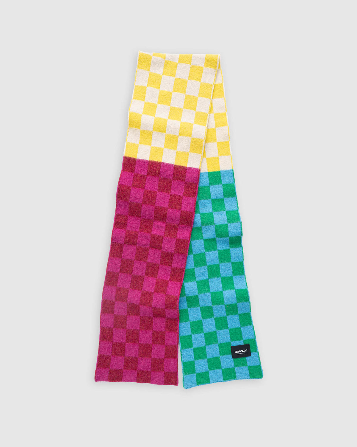 Cosmic Checkerboard Scarf - Floaty