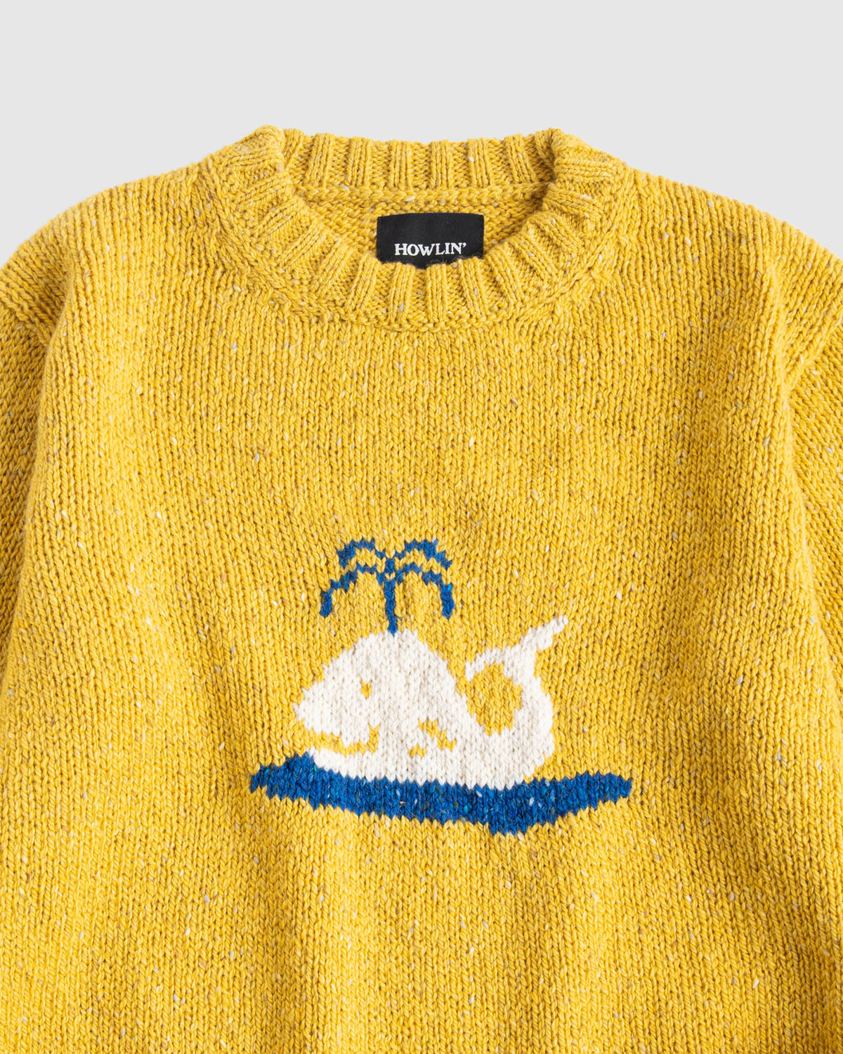 Floating Smiling Whale - Lemon (Women)