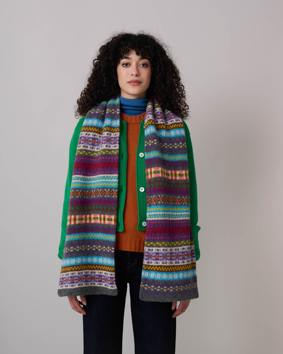 Future Is Mixed Up Scarf - Eclipse