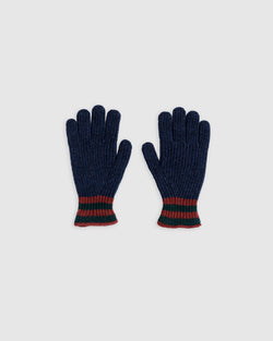 Love My Ribbed Gloves - Navy