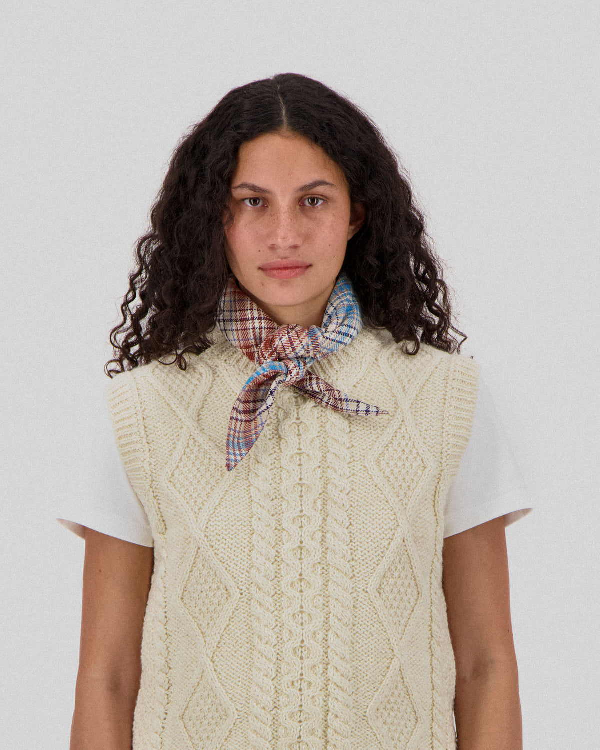 Bandana Lovers - Japanese Twill Check - Sand