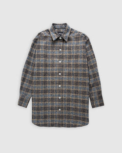 Big Lovely Shirt - Check - Grey (Women)