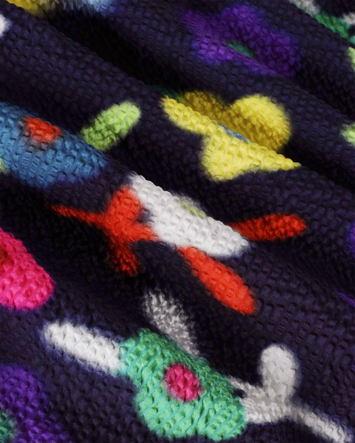 Big Lovely Shirt - Trippy Flowers - Space (Women)