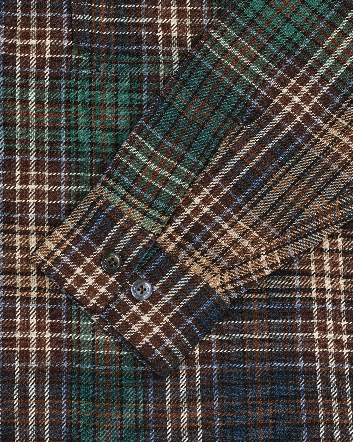 Boxy Freedom Shirt - Japanese Twill Check - Brown