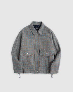 Boxy Moon Jacket - Check - Lunar (Women)