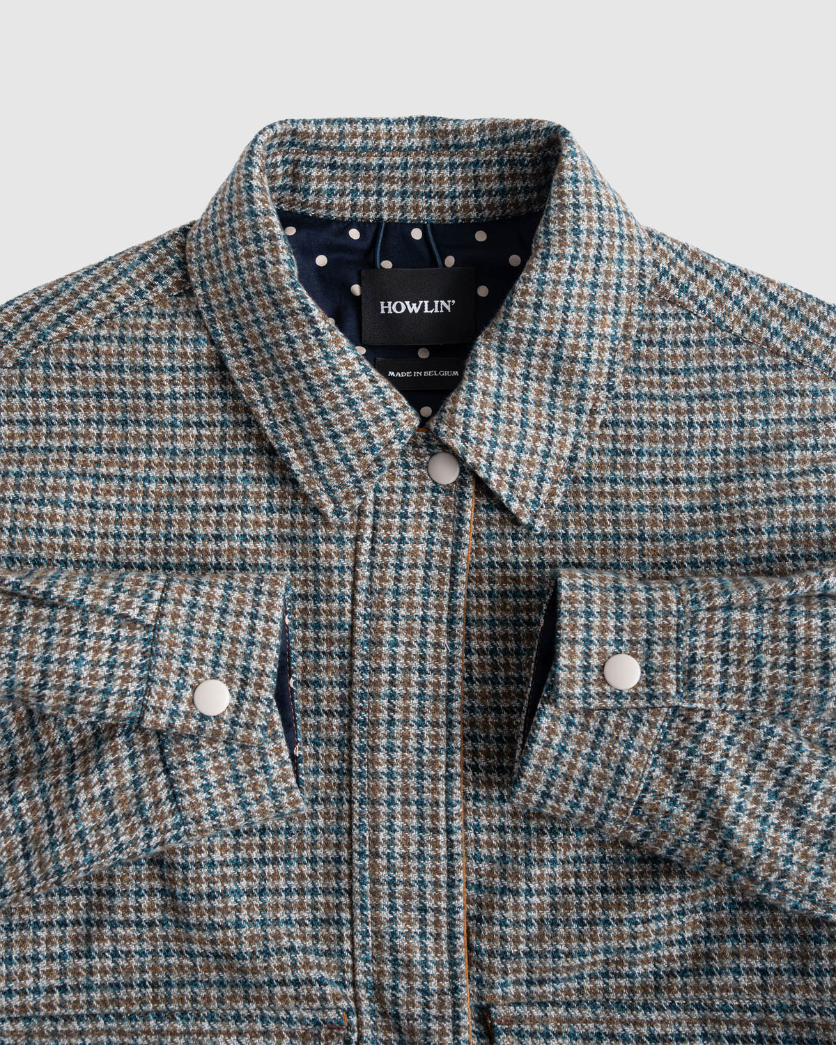 Boxy Moon Jacket - Check - Lunar (Women)