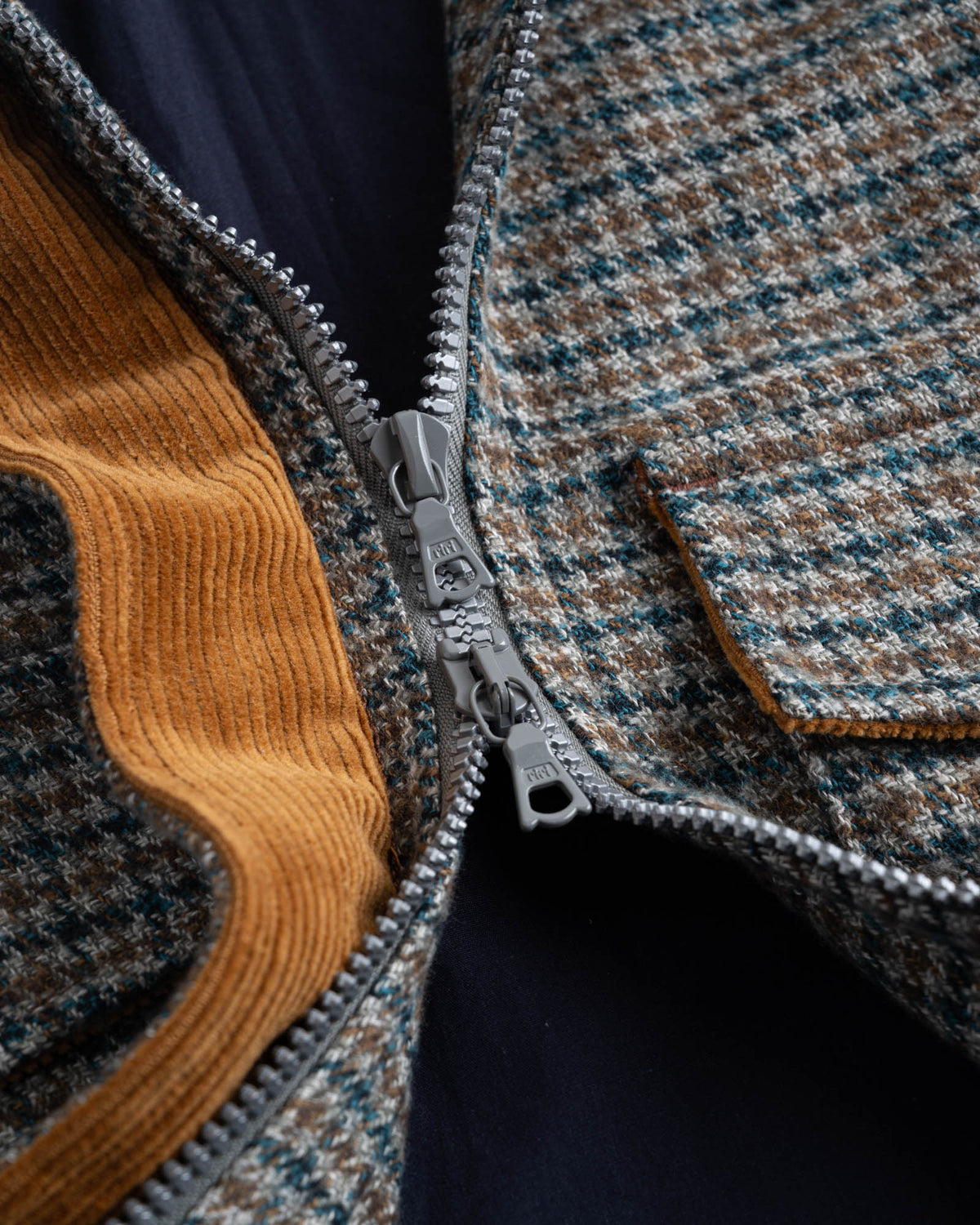 Boxy Moon Jacket - Check - Lunar (Women)