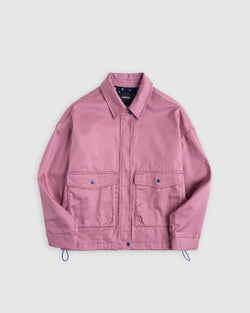 Boxy Moon Jacket - Twill - Dark Rose (Women)