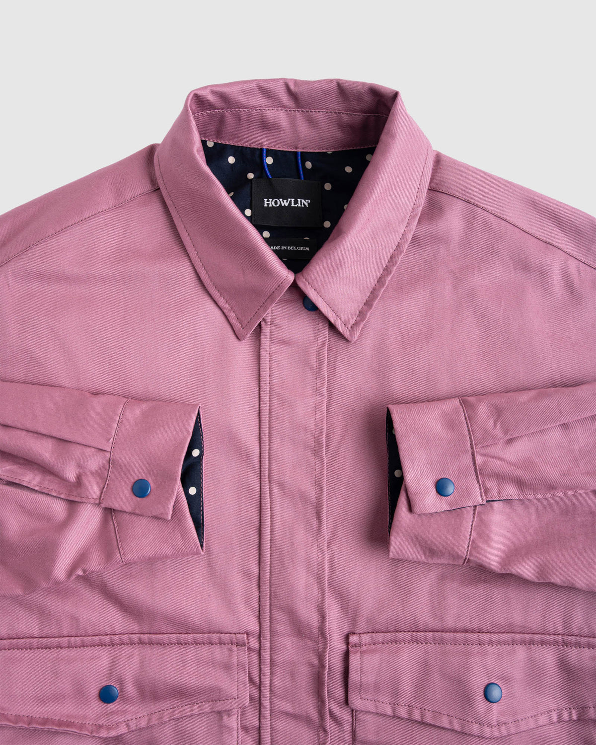 Boxy Moon Jacket - Twill - Dark Rose (Women)