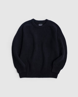 Boxy Space Knit - Black