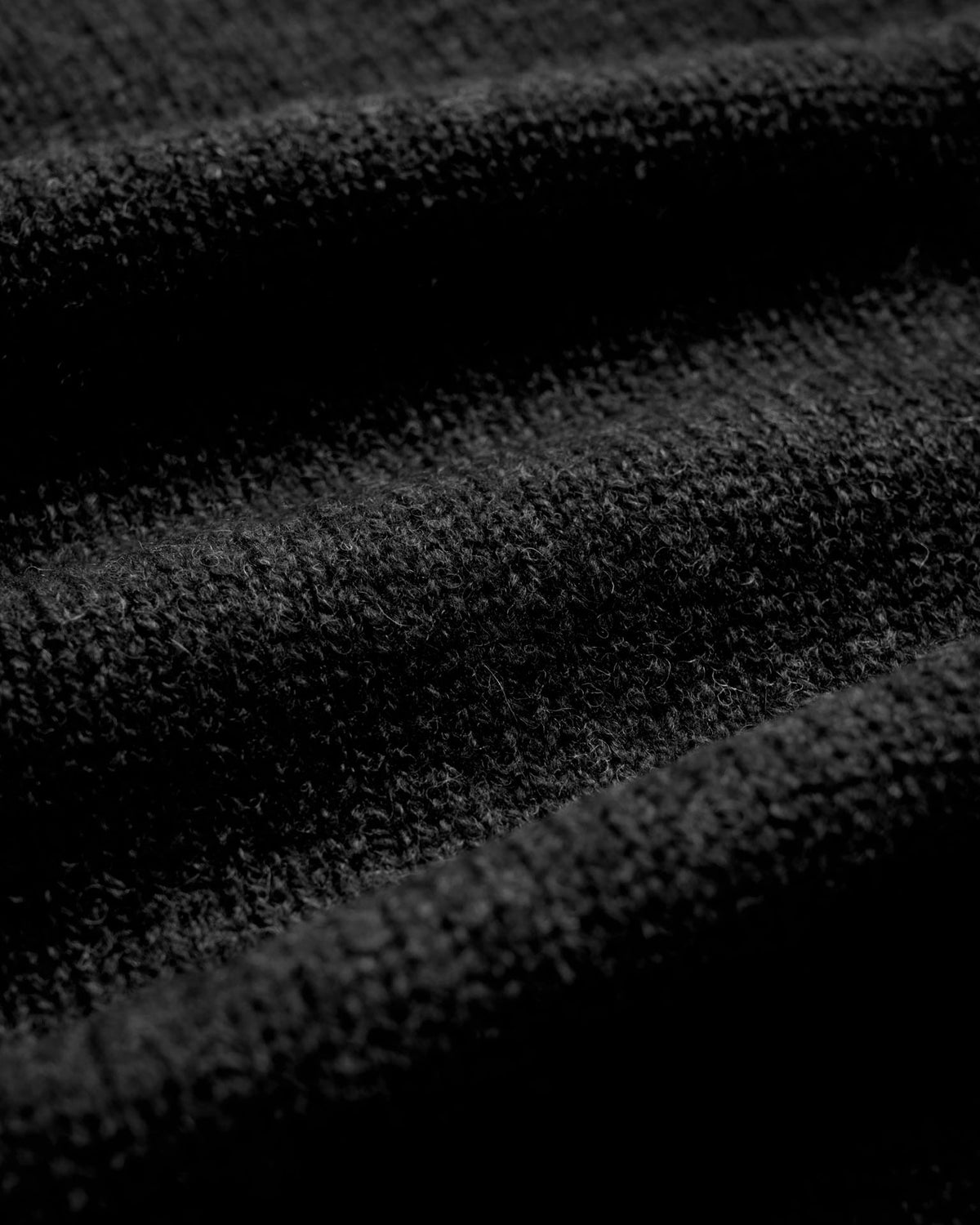 Boxy Space Knit - Black