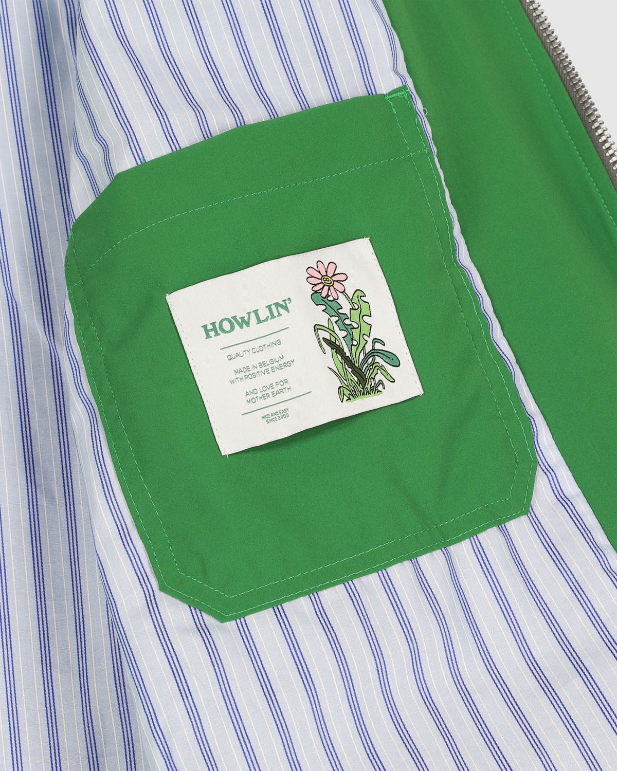 Boxy Swing Jacket - Eco Taffeta - Space Green