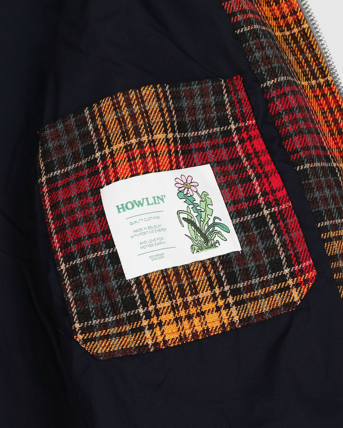 Boxy Swing Jacket - Japanese Twill Check - Spaced Up