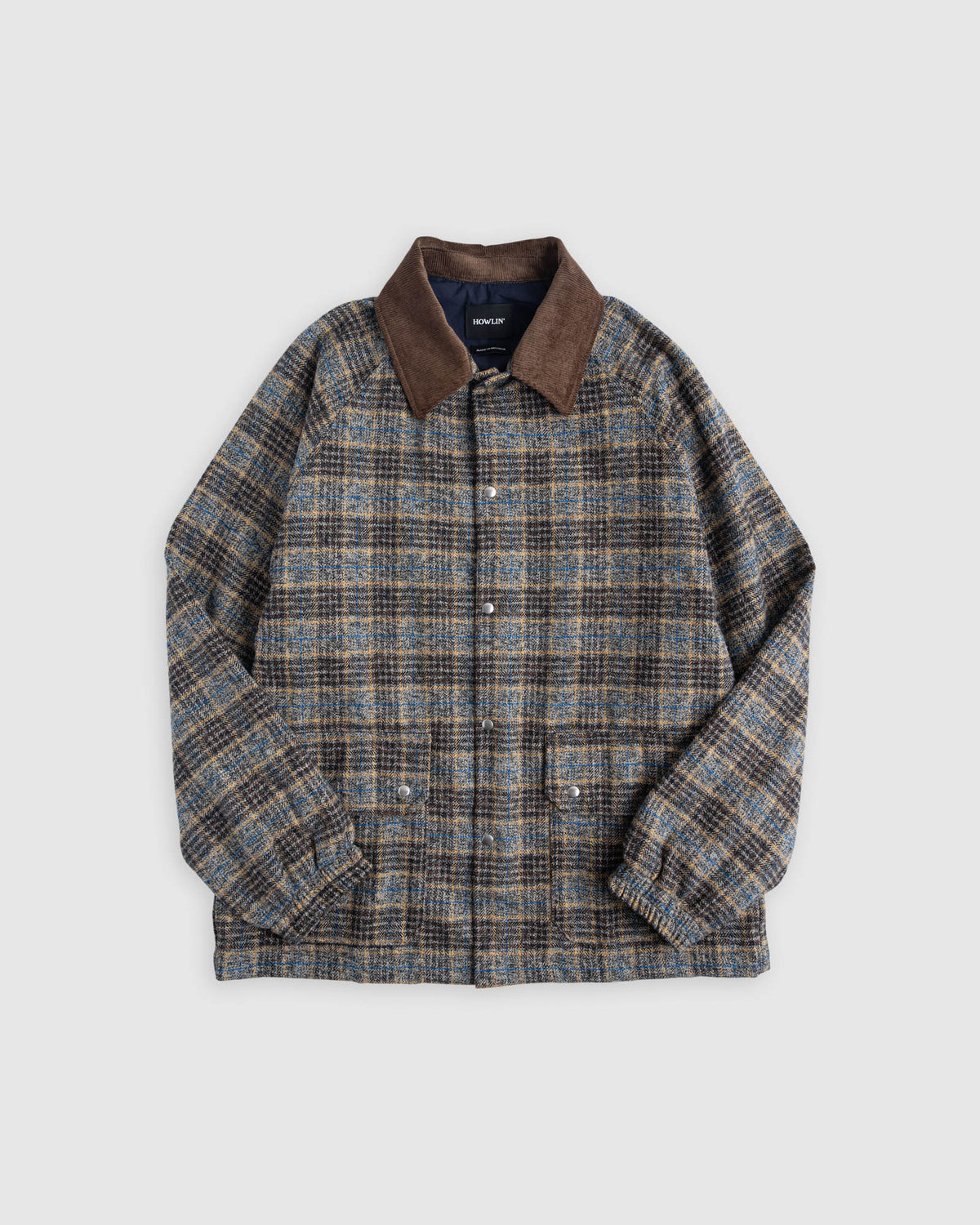 Coach Your Jacket - Check - Grey