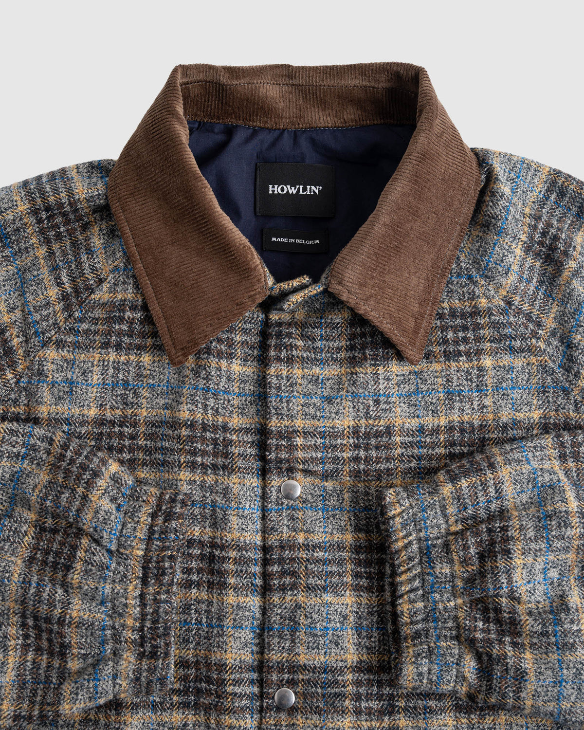 Coach Your Jacket - Check - Grey
