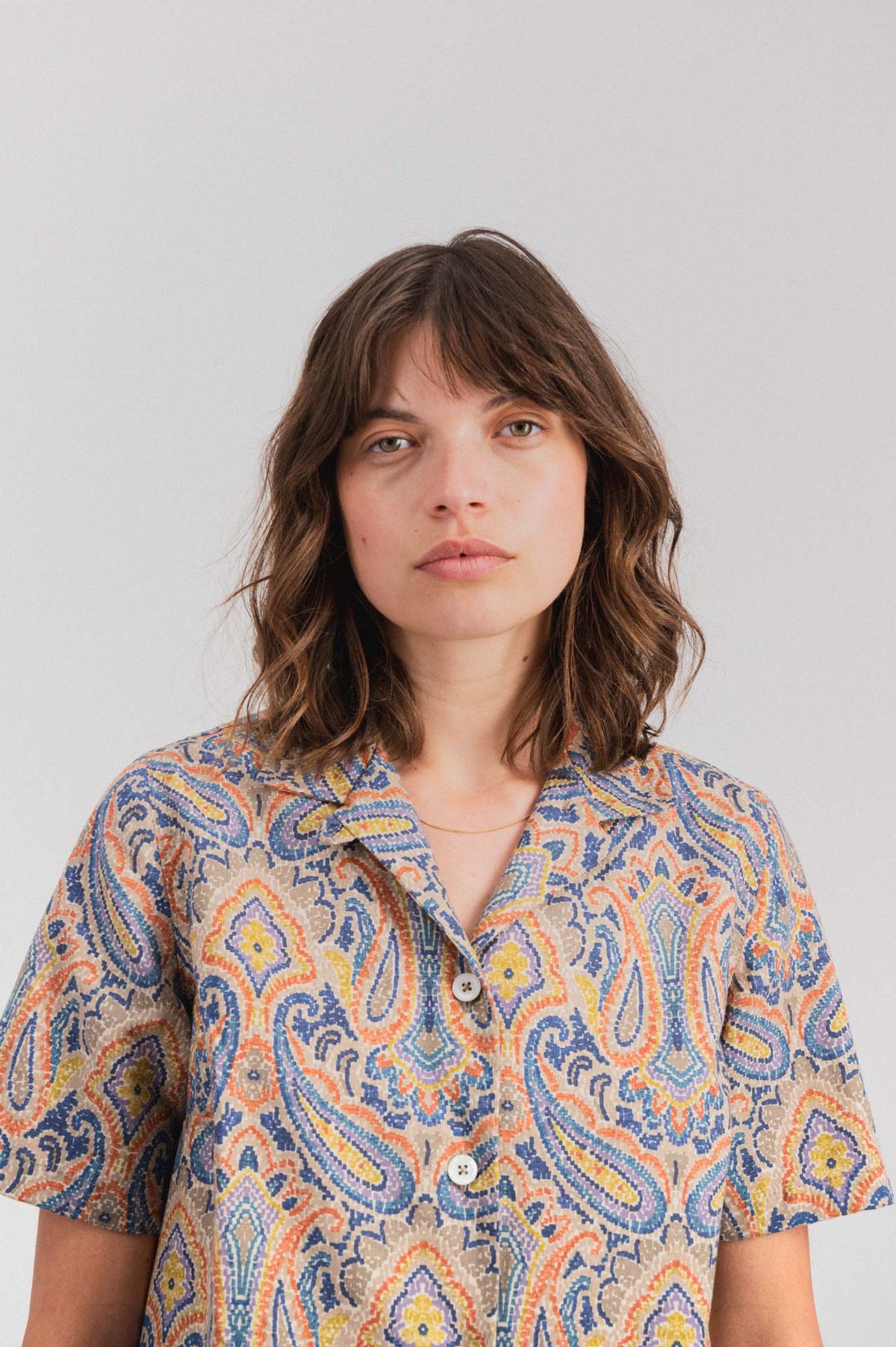 Cocktails For The Girls Shirt - Fantasy - Tropical Psych Paisley (Women)