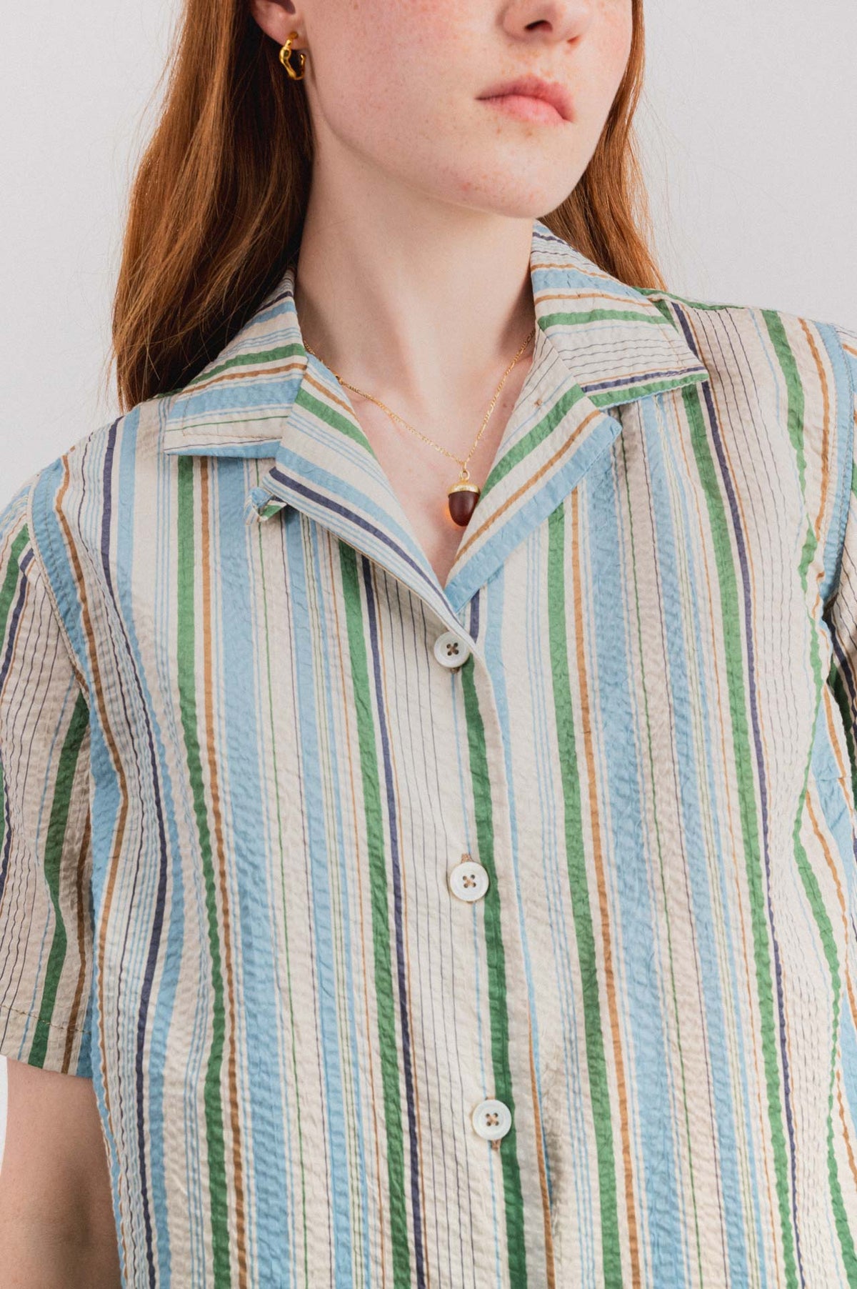 Cocktails For The Girls Shirt - Fantasy - Tropical Stripes (Women)