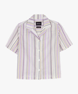 Cocktails For The Girls Shirt - Fantasy - Violet Stripes (Women)