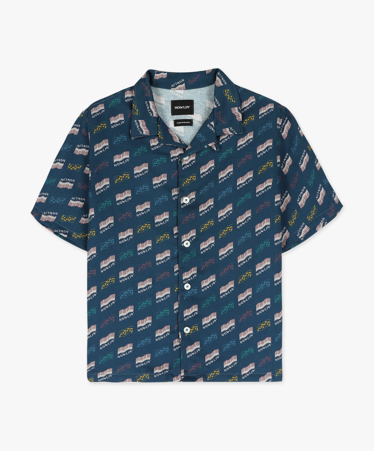 Cocktail D’Amore - Azzuro Howlin' Piano Hemp Print