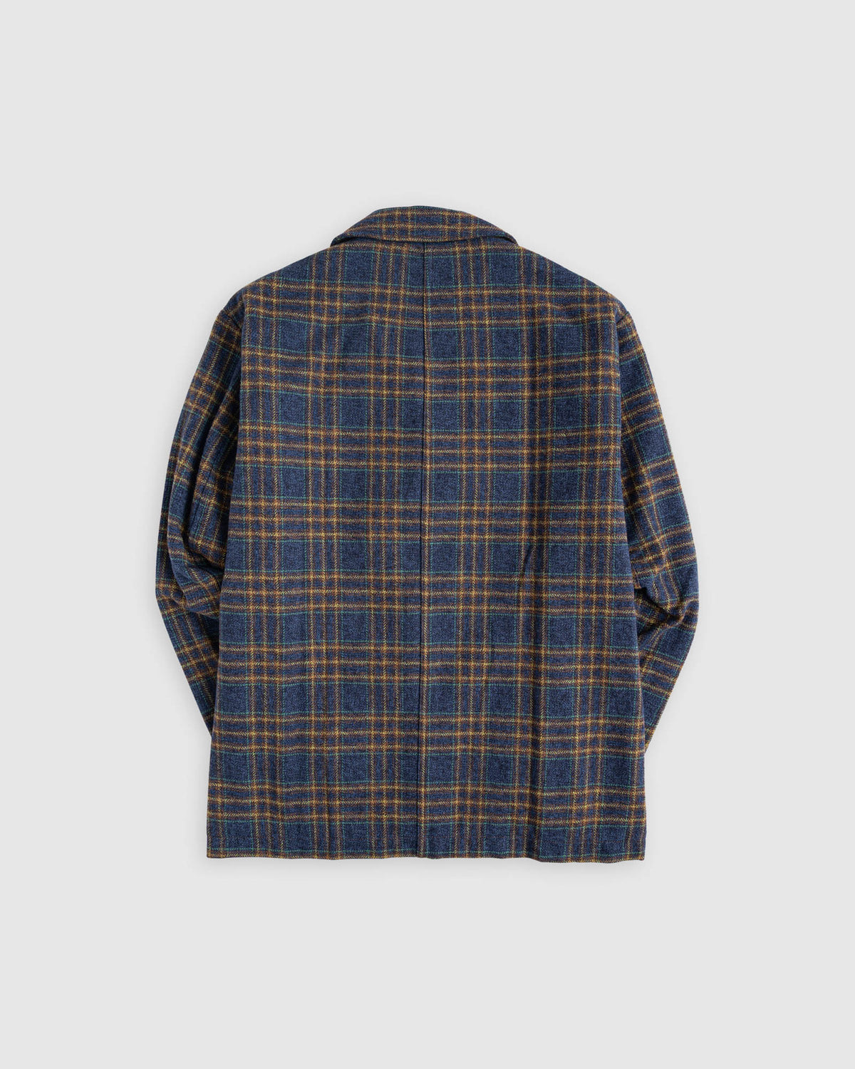 Cosmic Blazer - Check - Blue
