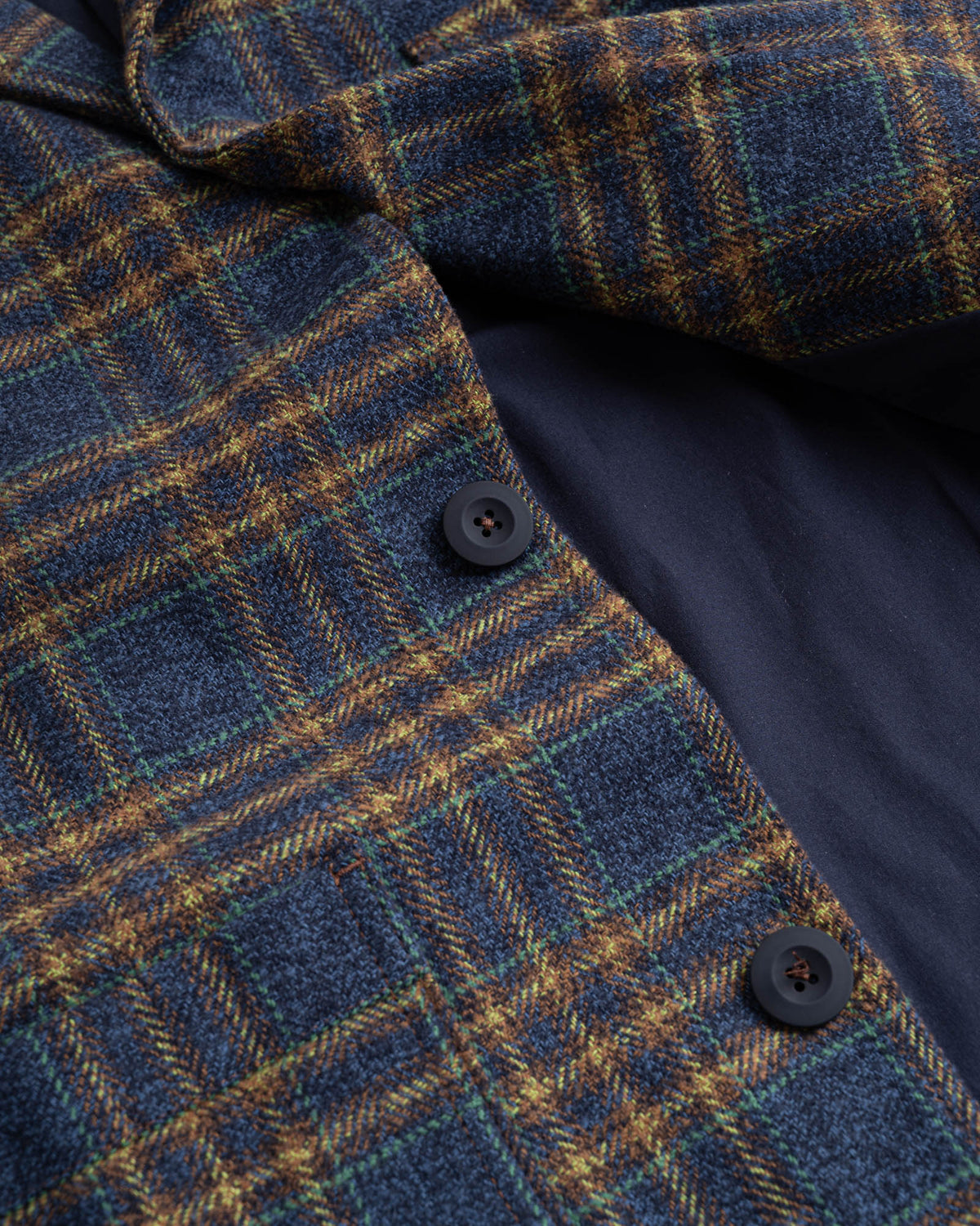 Cosmic Blazer - Check - Blue