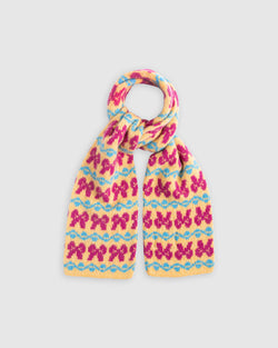 Cosmic Bows Scarf - Sunny Up