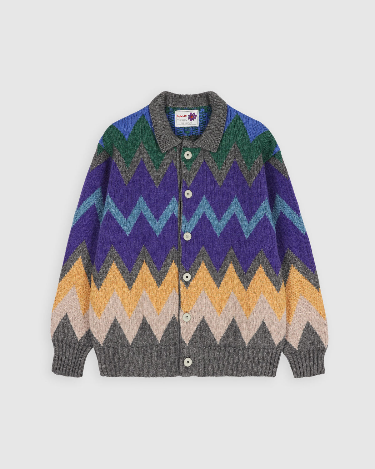 Dark Star Cardigan - Steely Cloud