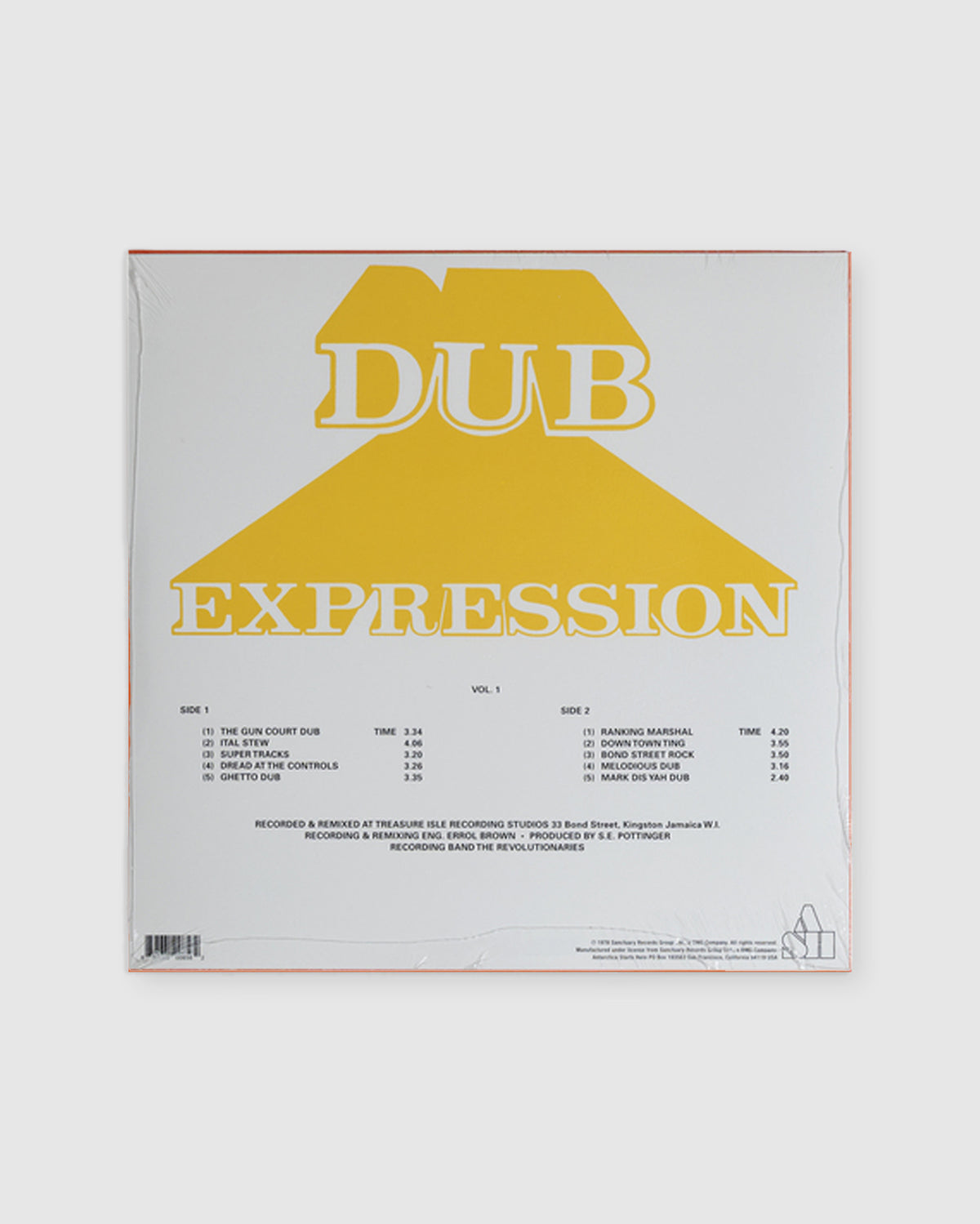 Errol Brown & The Revolutionaries - Dub Expression LP