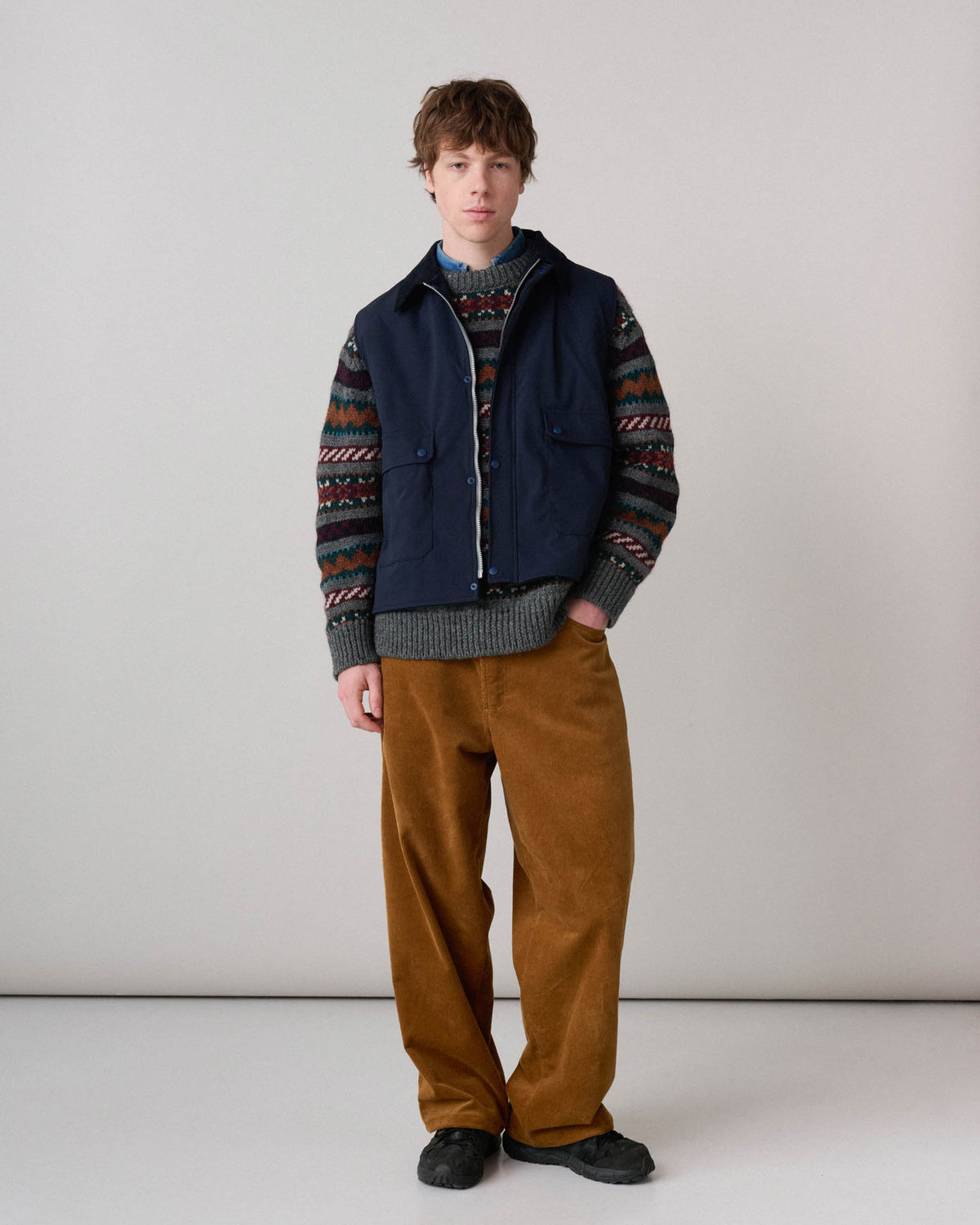 Five Pocket Friend - Corduroy - Cognac