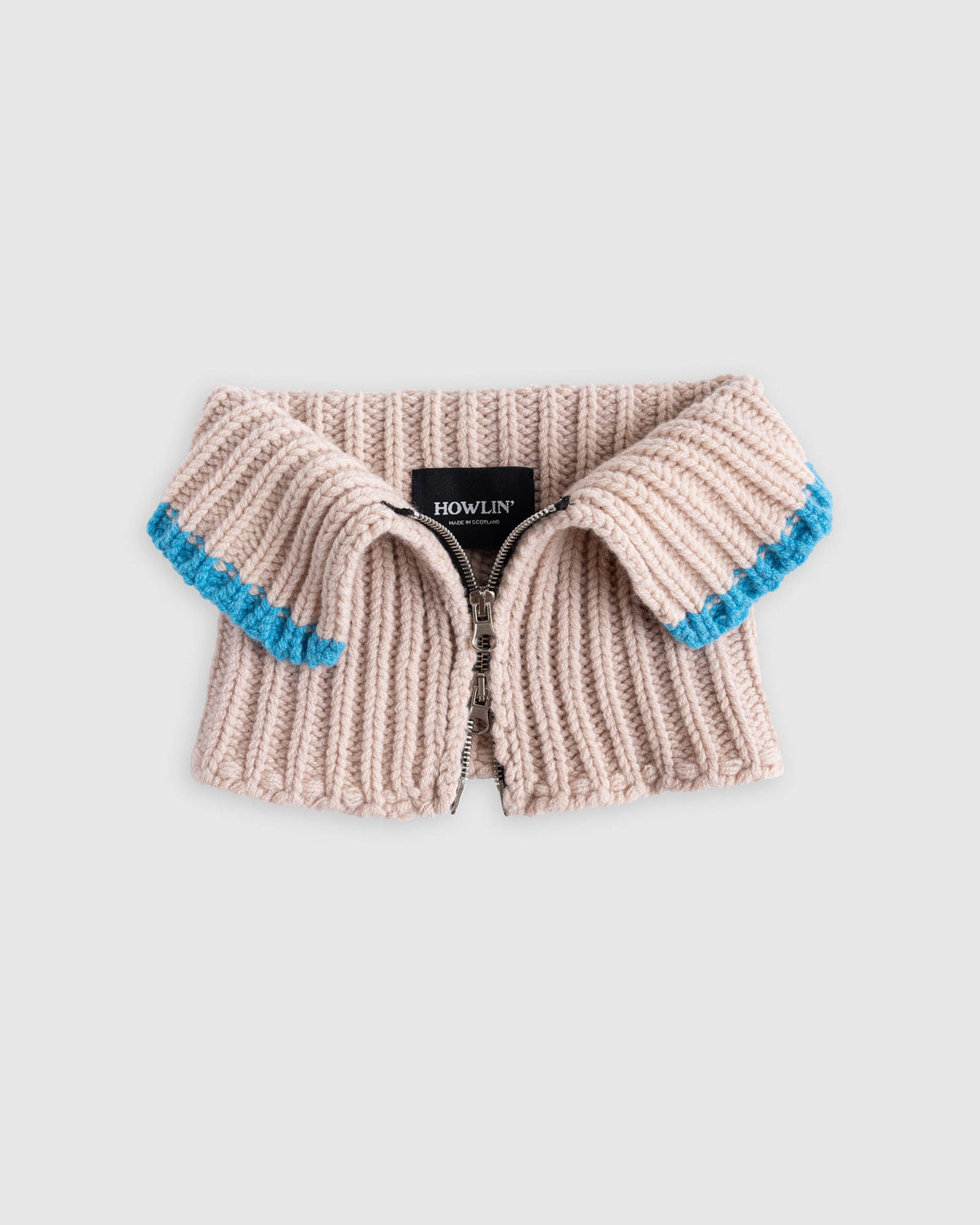 Future Zipper Collar - Oatmilk