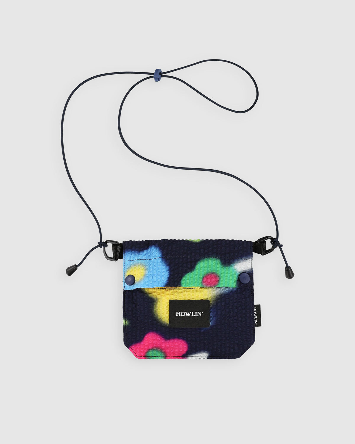 Howlin’ Small Bag - Trippy Flowers - Space