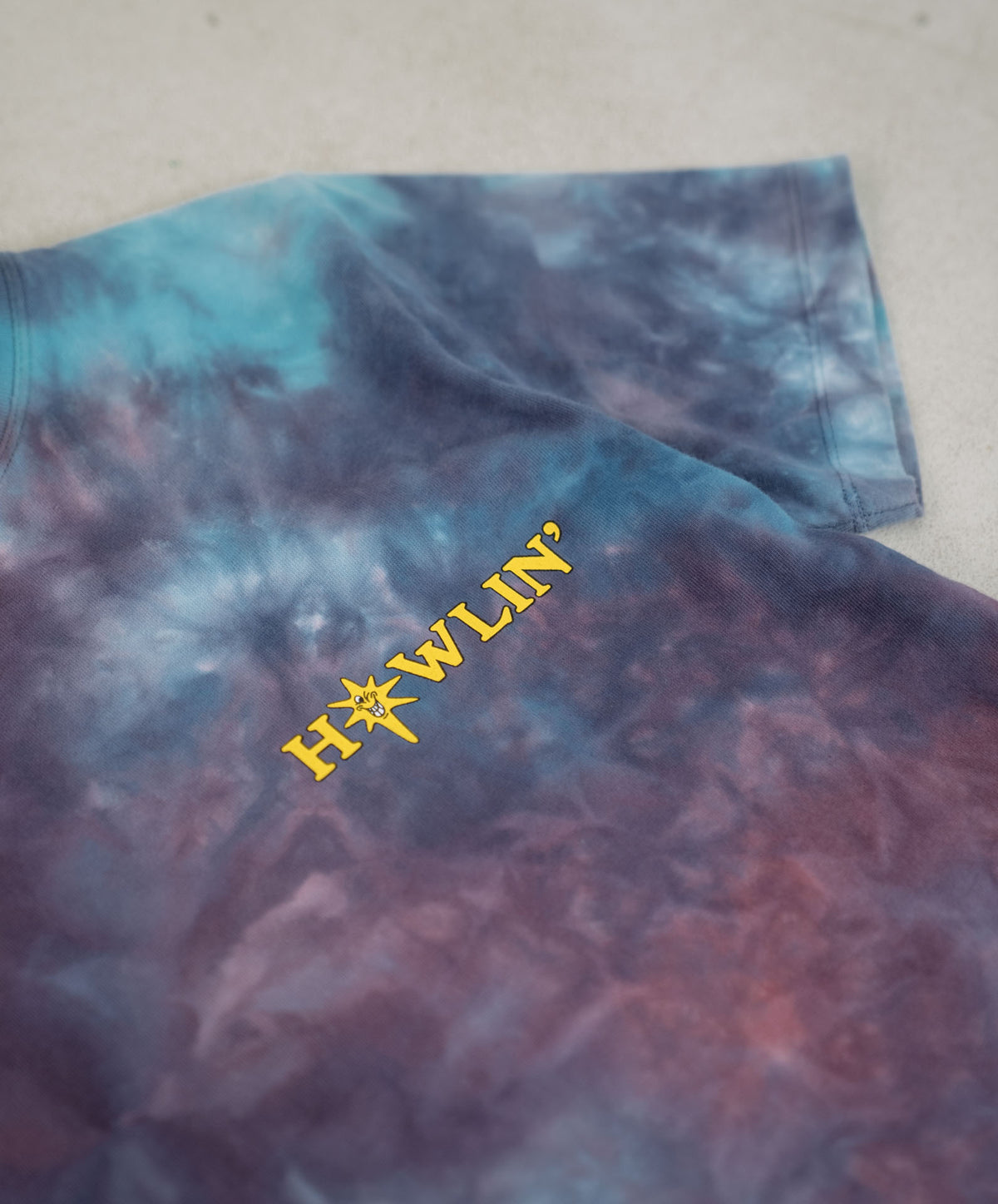 Howlin' Tie Dye T-shirt - Short Sleeve - Night Mix (Women)