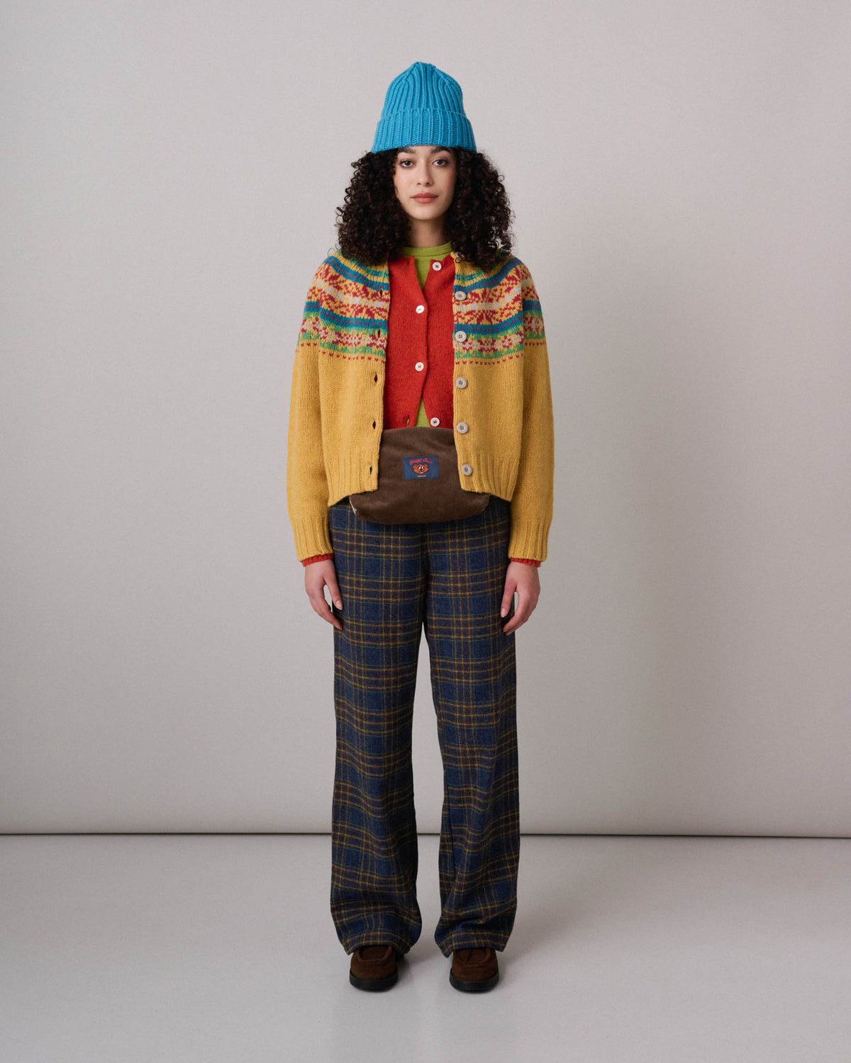 Love Pants - Check - Blue (Women)