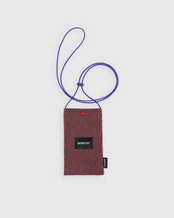 Magic Pouch Bag - Grungy Japanese Nylon Twill - Burgundy