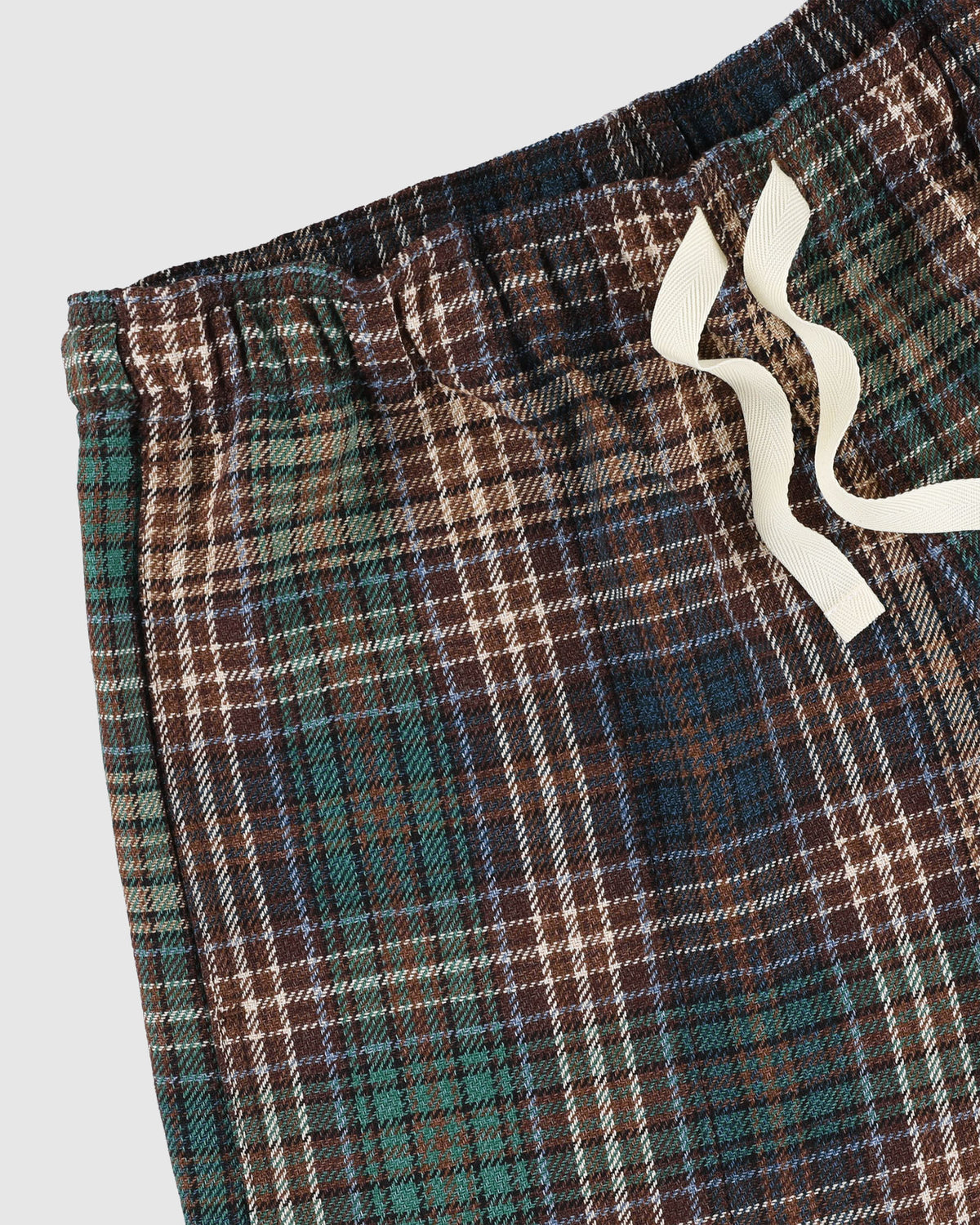 Magic Shorts - Japanese Twill Check - Brown