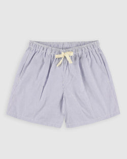 Magic Shorts - Seersucker Stripes - Blue Moon