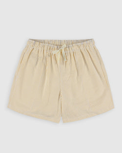 Magic Shorts - Seersucker Stripes - Butter In The Sun