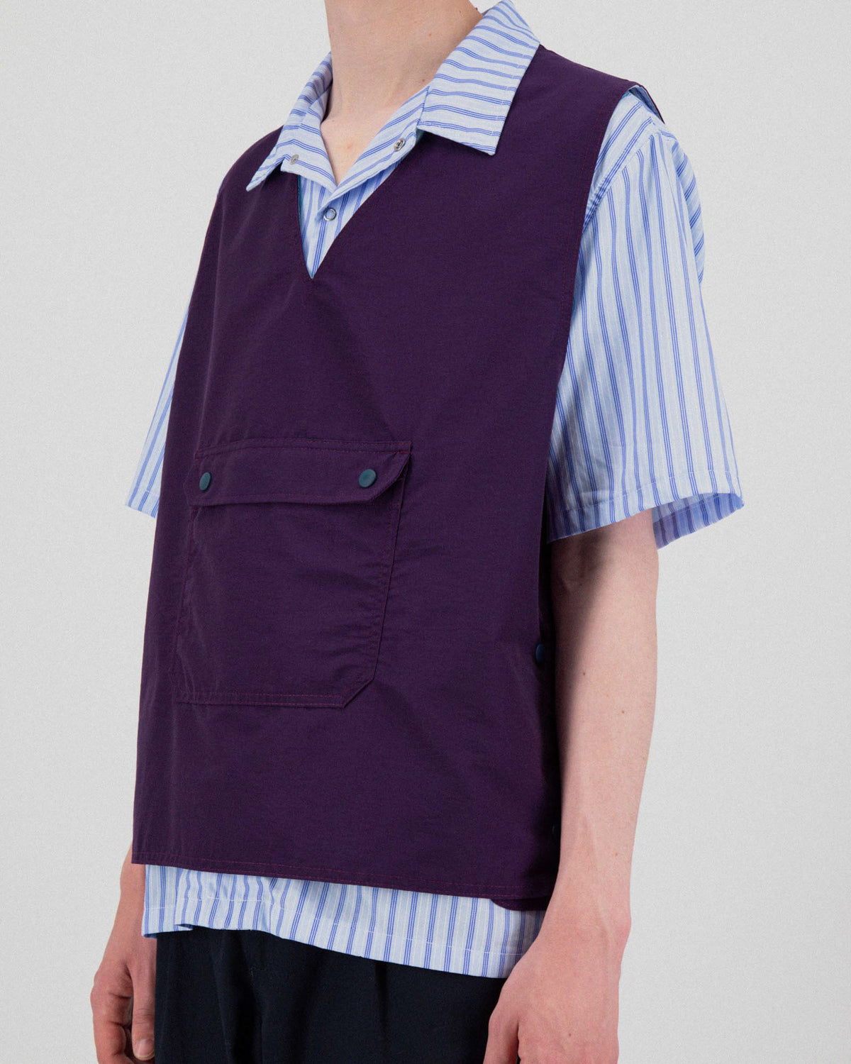 Mutant Disco Vest - Water Repellant Nylon - Purple
