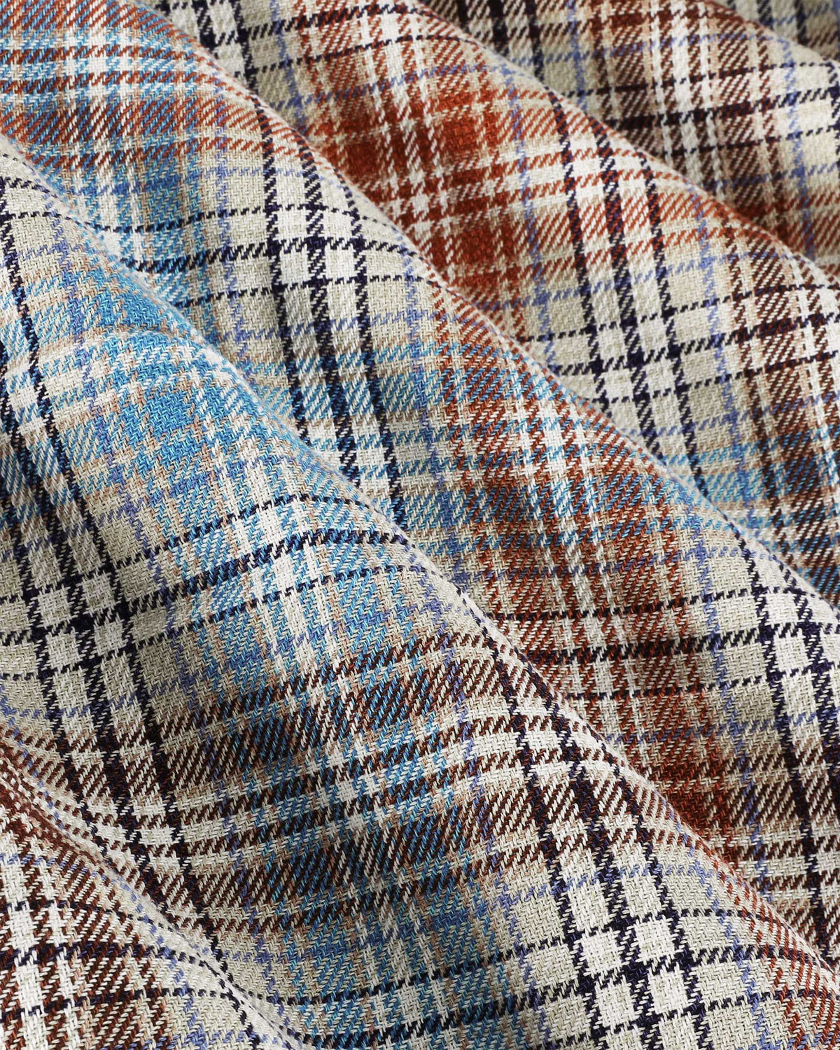 No More Sleeves Shirt - Japanese Twill Check - Sand