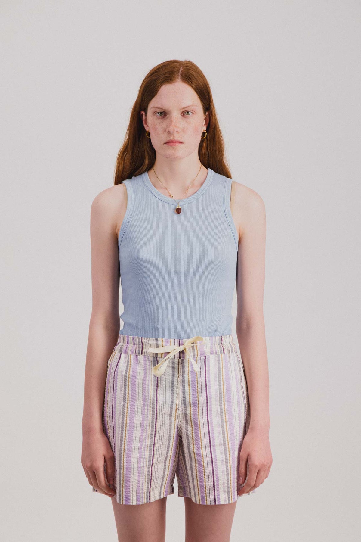 Private Shorts - Fantasy - Violet Stripes (Women)