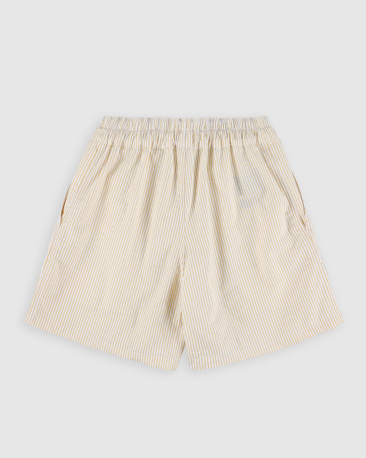 Private Shorts - Seersucker Stripes - Butter In The Sun (Women)