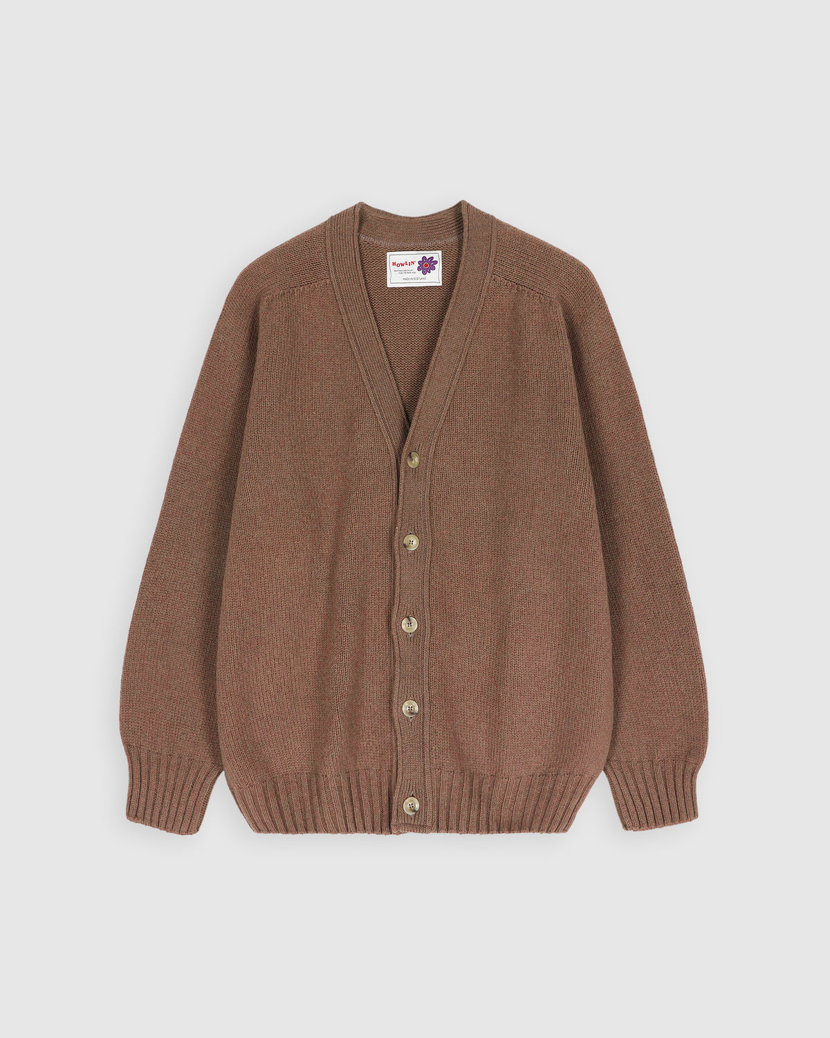 Reverb Cardigan - Brown Noise