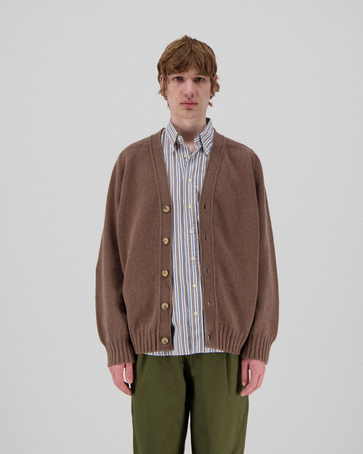 Reverb Cardigan - Brown Noise