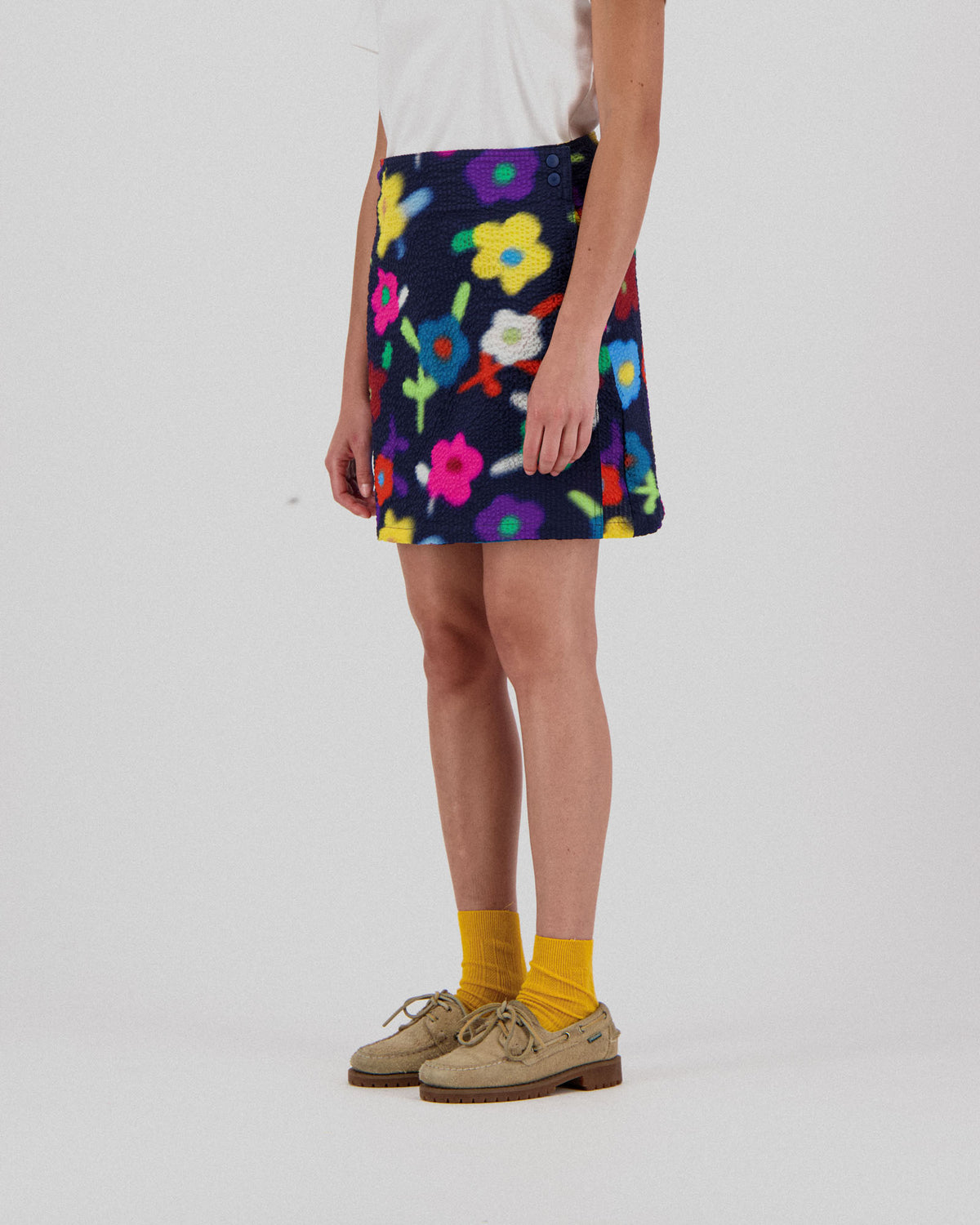 Safe Skirt - Trippy Flowers - Space (Women)