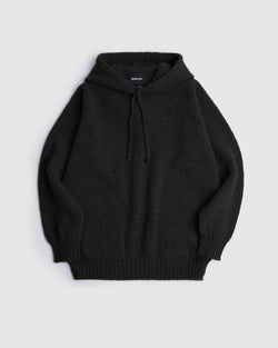 Shaggy Bear - Hoody - Black